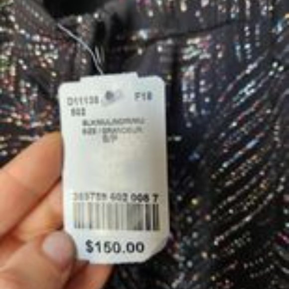 Le Chateau Multi Sparkle Dress SMALL - Picture 6 of 7